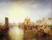 Joseph Mallord William Turner The harbor of dieppe oil painting picture wholesale